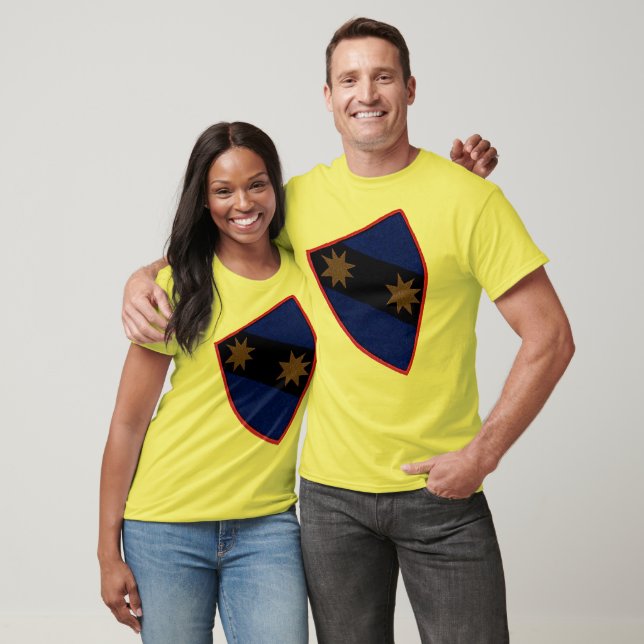 T-shirt Deux Étoiles Crest (Unisexe)