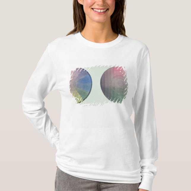 T-shirt Deux études de section croisée et longitudinale (Devant)
