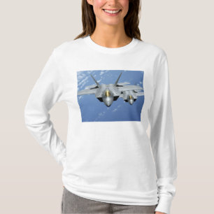 T-shirt Deux F-22 Raptors survolent l'océan Pacifique 2