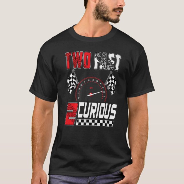 T-shirt Deux Fast 2 Curious Racing 2e anniversaire Deux Fa (Devant)