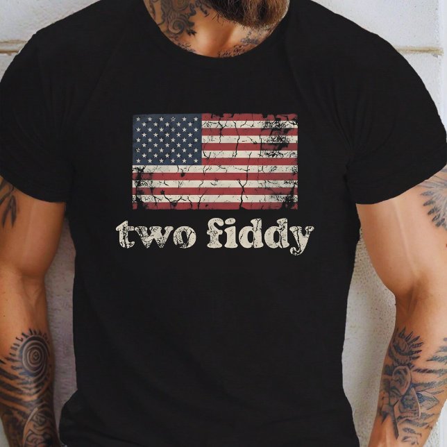 T-shirt Deux Fiddy (Créateur téléchargé)