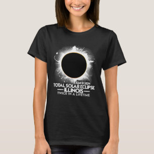T-shirt Deux fois dans une vie total Éclipse solaire ILLIN