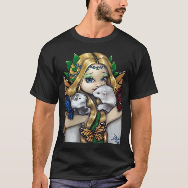 T-shirt Deux furets de Fae - une chemise féerique de furet (Devant)