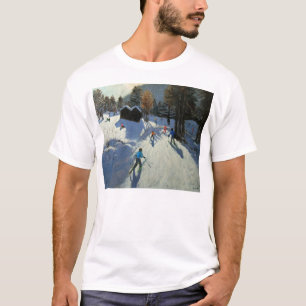 T-shirt Deux huttes Pleney Morzine de montagne