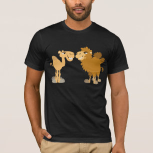 T-Shirt Deux Jolies Cartoon Camels