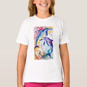 T-shirt Deux jolis dauphins