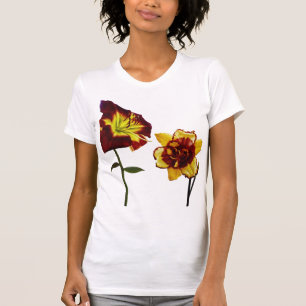 T-shirt Deux jours ayant un Conversation