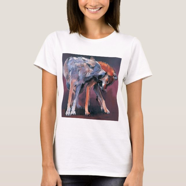 T-shirt Deux loups 2001 (Devant)