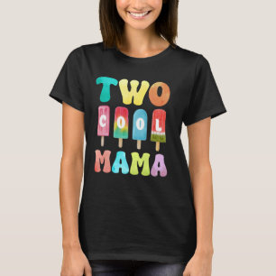 T-shirt Deux Mama Cool De L'Anniversaire Garçon Fille 2e A