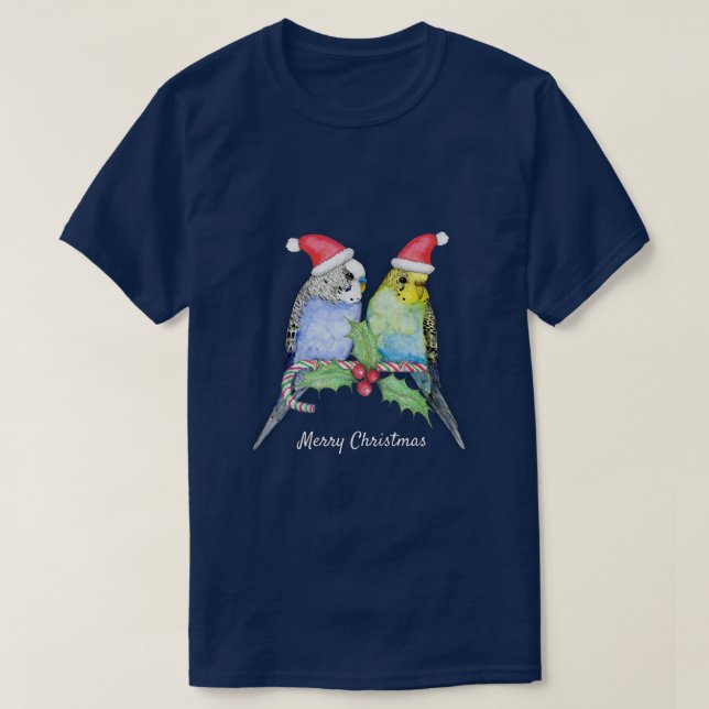 T-shirt Deux mignonnes potes style de Noël (Design devant)