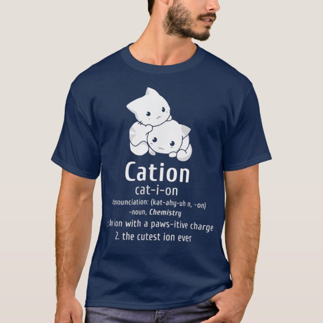 T-shirt Deux Moles par litre Chimie Science Pun Drôle (Devant)