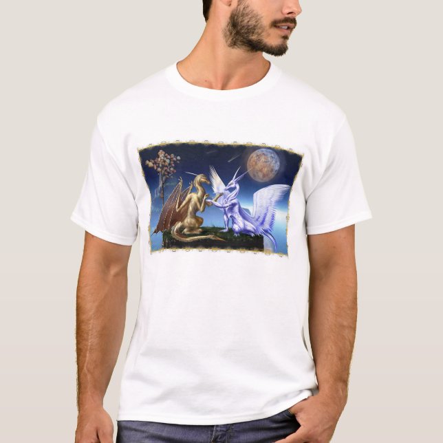 T-shirt Deux mondes (Devant)