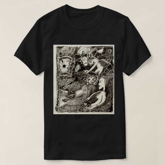 T-shirt Deux Mondes, par Brian Benson. (Design devant)
