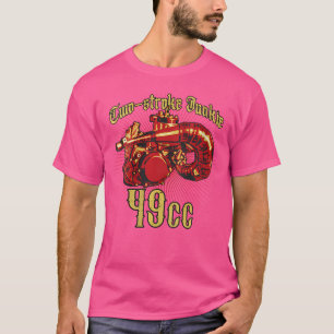 T-shirt Deux Motos Junkie 49Cc