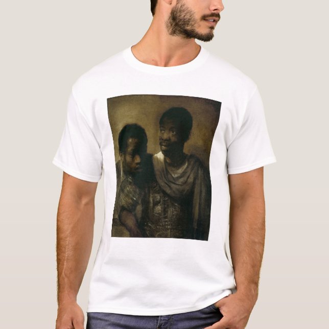 T-shirt Deux nègres, 1661 (Devant)