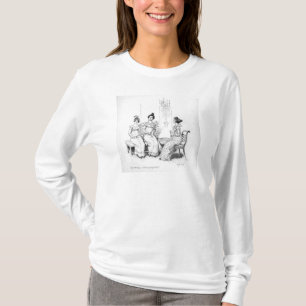 T-shirt Deux ou trois jeunes dames offensées