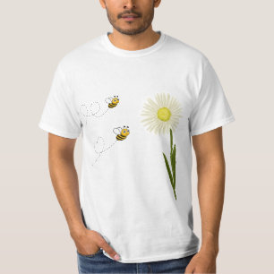 T-shirt Deux petites abeilles mignonnes