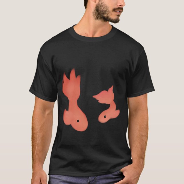 T-shirt Deux petits poissons (Devant)