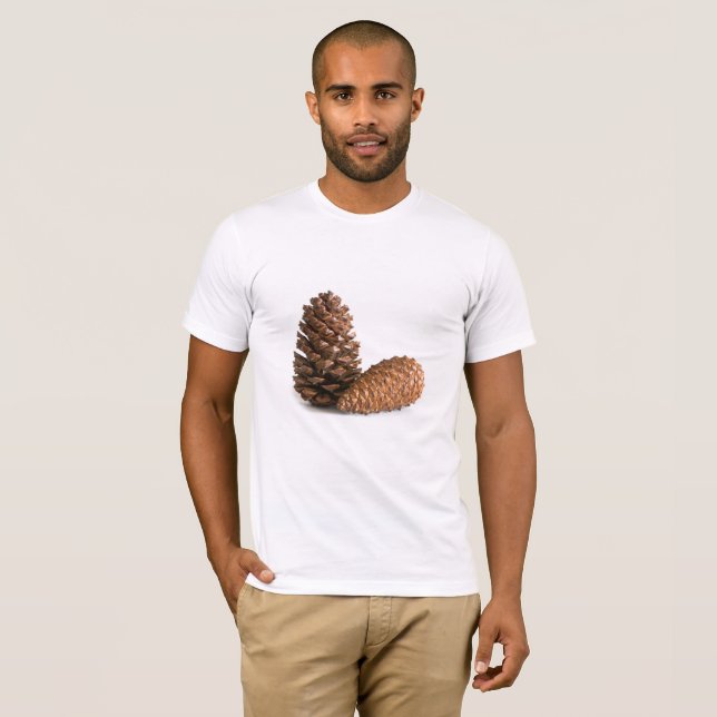 T-shirt Deux pinecones (Devant entier)