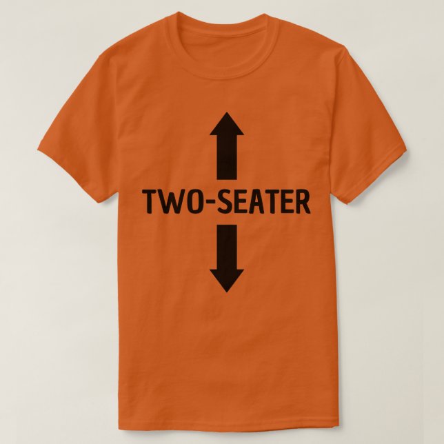 T-shirt deux places (Design devant)