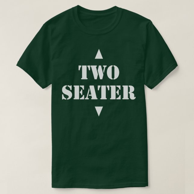 T-shirt Deux places 1 (Design devant)