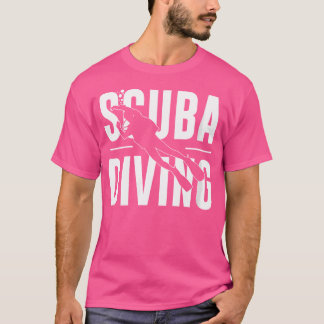 T-shirt Deux Plongées Avec Plongée Sous-Marine