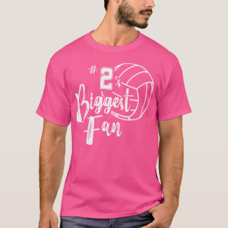 T-shirt Deux Plus Gros Ventilateur De 2 Fan Volleyball Mam
