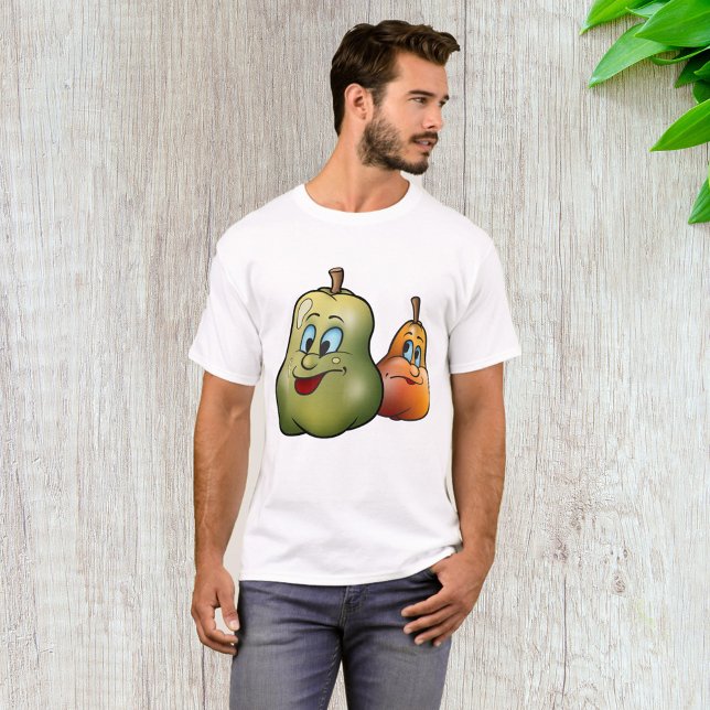 T-shirt Deux Poires Heureuses (Créateur téléchargé)