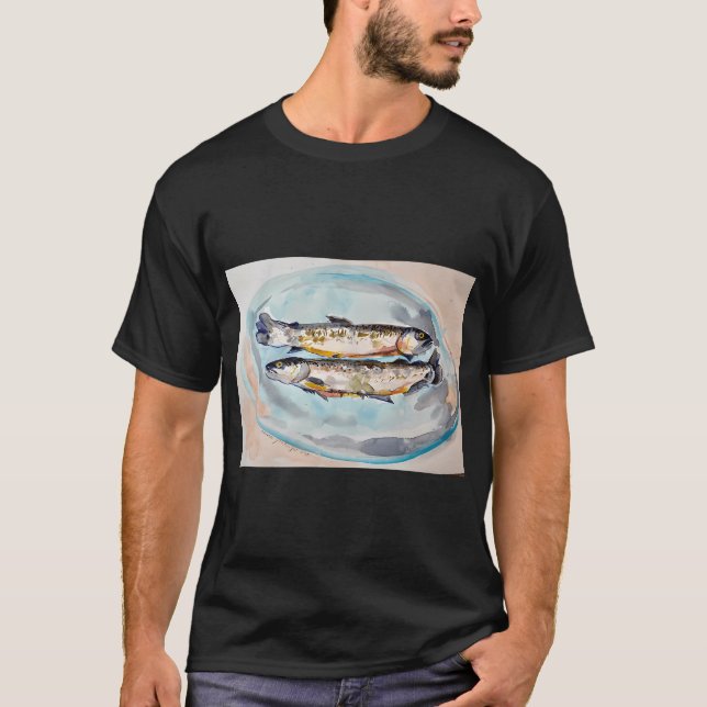 T-shirt Deux poissons pour vous (Devant)
