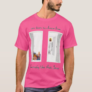 T-shirt Deux portes Tricky Jésus