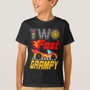T-shirt Deux Rapide Grampy Pit Crew Racw famille de voitur