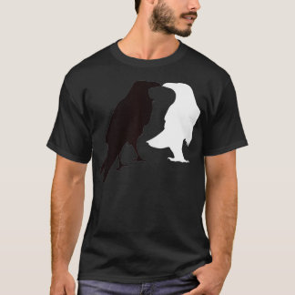 T-shirt DEUX RAVENSu2013Graphique de deux oiseaux