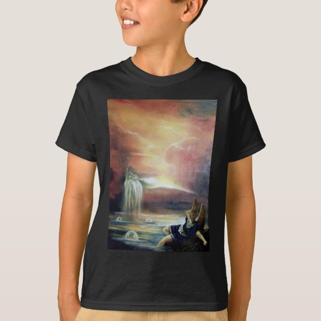 T-SHIRT DEUX SAINT JOHN ET FALLEN ANGEL (Devant)