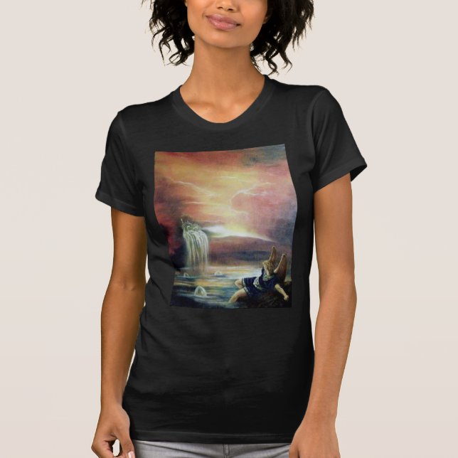 T-SHIRT DEUX SAINT JOHN ET FALLEN ANGEL (Devant)