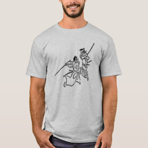 T-shirt deux samouraïs