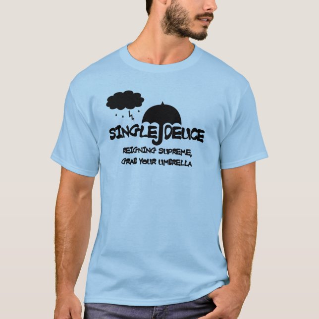 T-shirt Deux simple (Devant)