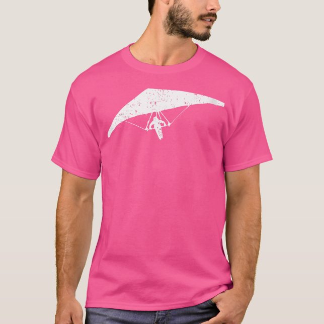 T-shirt Deux Simples Plider Hang Gliding Lover Air Sport (Devant)