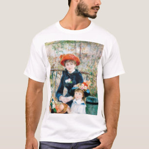 T-shirt Deux Sisters, On the Terrace Auguste Renoir