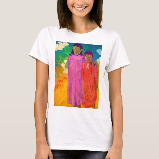T-shirt Deux Soeurs, Gauguin (Devant)