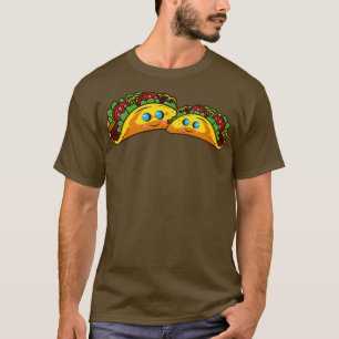T-shirt Deux Tacs mignons pour Taco Lover Mère mexicaine M