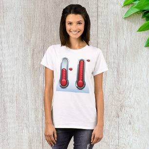 T-shirt Deux thermomètres