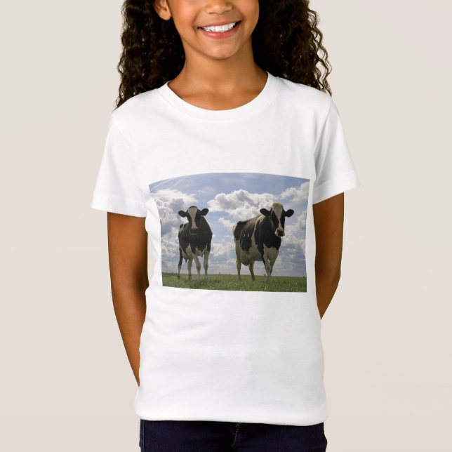 T-Shirt Deux vaches frisonnes (Devant)
