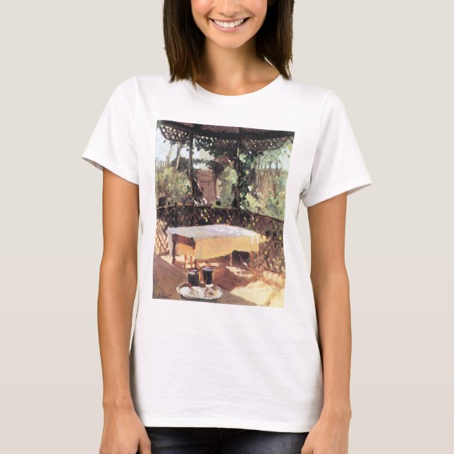T-shirt Deux verres à vin par John Singer Sargent (Devant)