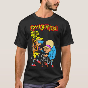T-shirt Deux Vieil Homme Avec Typographie