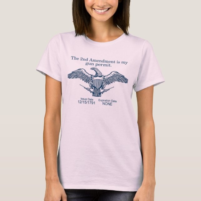 T-shirt Deuxième amendement Tee (Devant)