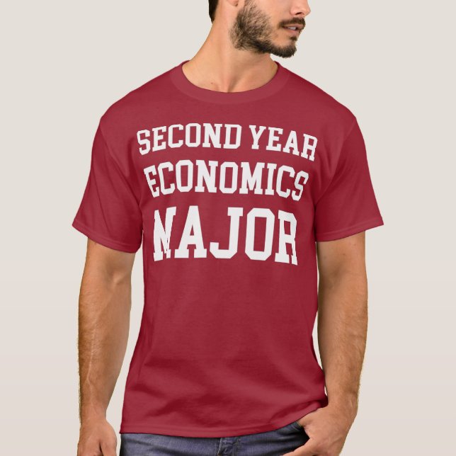 T-shirt Deuxième année économique majeure (Devant)