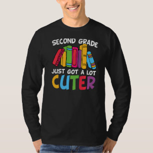 T-shirt Deuxième Année Juste Avoir Beaucoup Cuter 2e Année