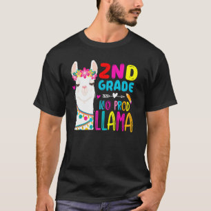 T-shirt Deuxième équipe Enseignant de 2e année Rainbow No