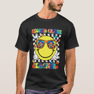 T-shirt Deuxième professeur de 2e année visage souriant ti