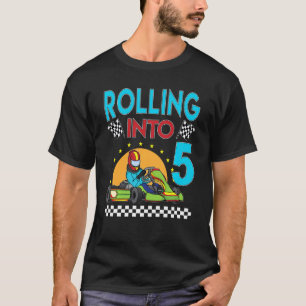 T-shirt Dévaler dans le 5 Go Kart Racing Go Kart 5ème Anni